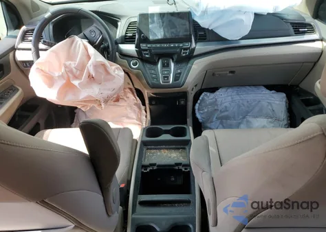 2021 Honda Odyssey Ex z USA, uszkodzony, nr VIN 5FNRL6H55MB016347